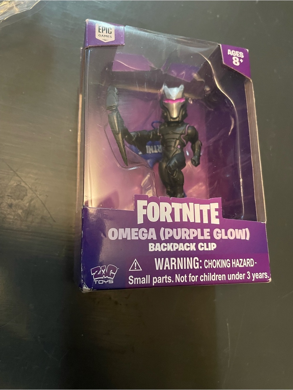 Fortnite Omega (Purple Glow) Action Figure video game